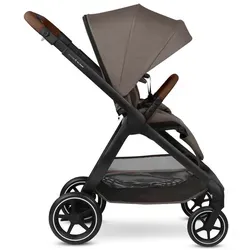 ABC City Life 2in1 Kombikinderwagen Set mit Tragewanne – Nature - Der ABC City Life Kombikinderwagen bietet ab Geburt bis 4 Jahre maximalen Komfort. Mit wendbarer Sitzeinheit, verstellbarer Rückenlehne und luftgefederten Rädern für sanfte Fahrten – ideal für Familie und Alltag.