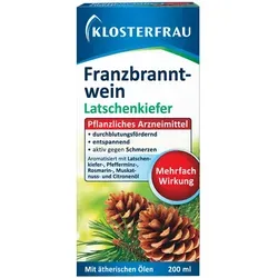 Klosterfrau Franzbranntwein Latschenk.Dosierfl. 200 ml - Arzneimittel zur Linderung von Muskel- und Gelenkschmerzen, ideal für schnelle Erleichterung und Entspannung.