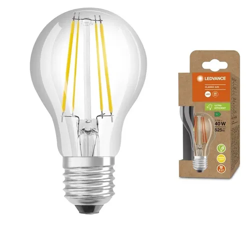 Ledvance E27 Besonders effiziente LED Lampe Classic FILAMENT klar 2,5W wie 40W
