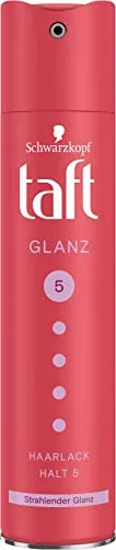 Taft Haarlack Glanz Strahlender Glanz Halt 5, 250 ml