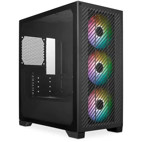 CoolerMaster Geh Elite 301 - Kompaktes PC-Gehäuse - PC-Gehäuse mit erstklassiger Belüftung und modernem Design, ideal für Gaming und leistungsstarke Systeme.