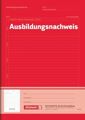 Bücher Rot von BRUNNEN