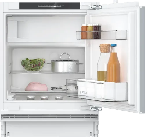 Bosch Unterbau-Kühlschrank Set KUL22VXD0 + KFZ10AX0 | 110l | Gefrierfach | Home Connect | Energieklasse D | 35dB | weiß, D (Spektrum A bis G)