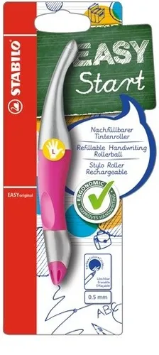 STABILO EASYORIGINAL START ROLLERBALL METALLIC/NEON PINK TINTENSCHREIBER NEU