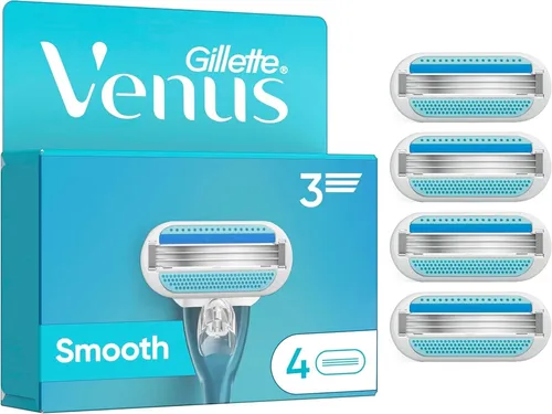 Gillette Venus Smooth Rasierklingen - 4er Pack OVP I Damen Neu (639)