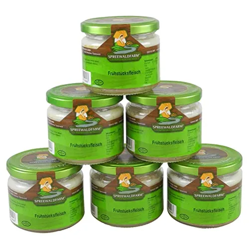 Original Spreewälder Frühstücksfleisch 6er Pack (6 Gläser à 250 g)