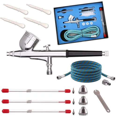 Airbrush-Sprühset TC Technic BD-130K mit 4 Düsen