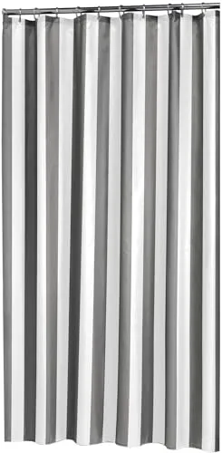 Sealskin Textil Duschvorhang Linje, B x H: 180 x 200 cm, Grau