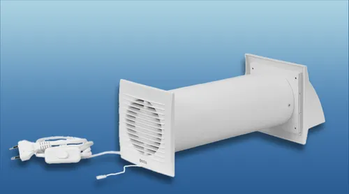 Dezentrale Einzelraumlüftungsanlage mit Wärmerückgewinnung 90% Solo 125mm - Abluftlüfter & Rohrventilatoren, leiser Betrieb mit 90% Wärmerückgewinnung für effiziente Luftzirkulation im ganzen Haus.