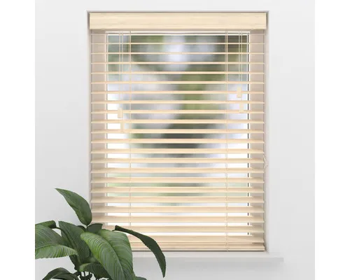 SOLUNA Bambus Jalousie natur 120x130 cm – Stilvolle Fensterdekoration - Hochwertige Jalousie aus natürlichem Bambus, ideal für eine stilvolle und flexible Lichtregulierung in Ihrem Zuhause.