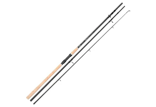 Spro 3 Kraft Allround 300cm - Vielseitige Angelrute für jeden Einsatz - Angelruten, 300cm lange Allroundrute mit 10-40g Wurfgewicht, ideal für Posen- und Grundangeln, leicht und bequem mit Kork-Griff für stundenlangen Einsatz.