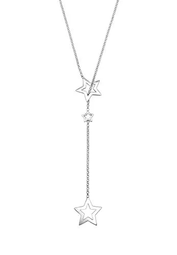 Elli Collierkettchen Y-Kette Stern Astro Bezaubernd 925 Silber - Silberketten, handgefertigte Y-Kette aus 925er Sterling Silber mit einem bezaubernden Sternanhänger – ein elegantes Accessoire für jeden Anlass.