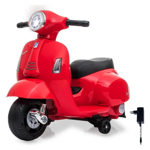 JAMARA Ride-on Vespa Mini Rot – Elektrofahrzeug für Kinder