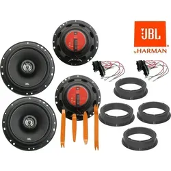 JBL Lautsprecher Set für VW Polo V 6R (09-17) - Car-HiFi-Lautsprecher Set mit JBL Stage 116 CM Lautsprechern für überlegene Klangleistung, inklusive Adapter und Werkzeug für einfachen Einbau.