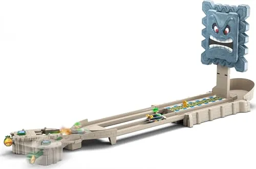 HOT WHEELS Mario Kart Trackset - Ruinen-Bahn mit Mario Die-Cast-Kart - Rennbahnen für Kinder ab 5 Jahren, stundenlanger Spielspaß und Wettkampf mit Freunden im Mario Kart-Stil!