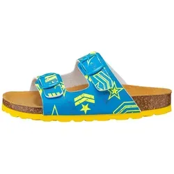 Lico Pantolette Bioline Top Pantolette blau 40 EU - Kinder-Pantoletten, stylisch in Blau mit komfortablem Leder-Innenmaterial und praktischem Schnallenverschluss für einfaches An- und Ausziehen.