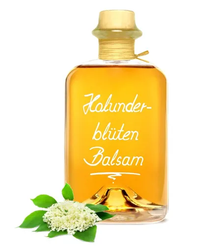 Holunderblüten Balsam Essig - Spezialität 1L herrliche Holundernote 5% Säure