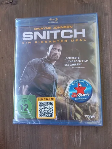 Blu-ray/ Snitch - Ein riskanter Deal - mit Dwayne Johnson NEU+ OVP