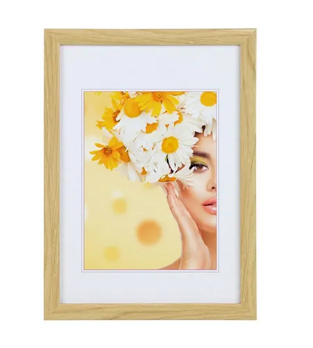 IDEAL TREND Bilderrahmen Kunststoffrahmen mit Klarglas Bilderrahmen PS-1 Frame Foto Collage Por