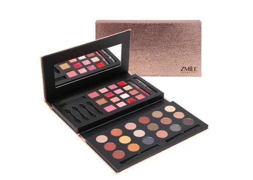 ZMILE COSMETICS Kosmetik-Set Make-Up Set 'Glam to Go', 42-tlg., mit veganer Formulierung