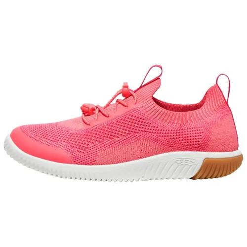 Keen Youth's KNX Knit Lace - Barfußschuhe 37 | EU 37 dubarry/weiß - Sneaker aus recyceltem Polyester für Kinder, ideal für den Alltag und umweltfreundlich. Entdecken Sie weitere Top-Angebote von Keen bei Bergfreunde.de!