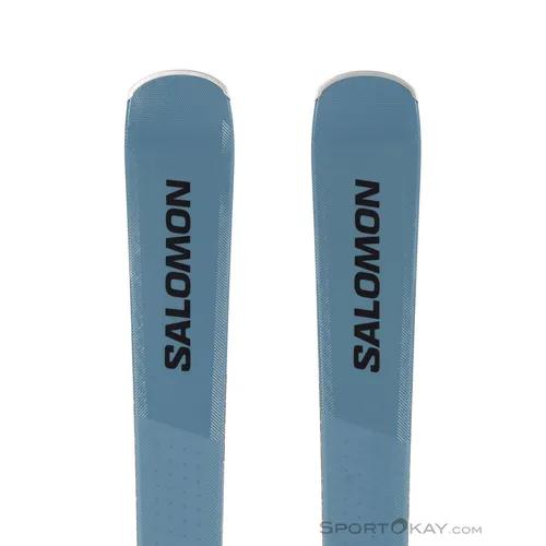 Salomon E S/Max 10 + M11 GW Skiset 2026-Hell-Blau-175