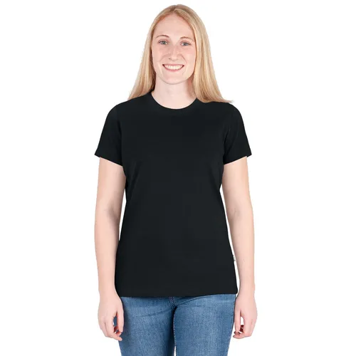 JAKO Freizeit Shirt Doubletex (Polyester/Baumwolle) schwarz Damen, Größe: 38