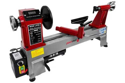 PAULIMOT Drechselbank DM400-V, 440 mm Spitzenweite, 550 Watt Motor