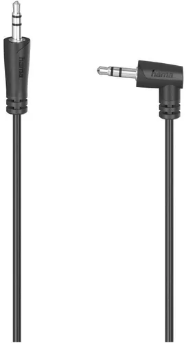 Hama Audio-Verbindungskabel/Adapter Audio-Kabel (1,5m) schwarz