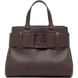 Armani Exchange Shopper Tasche 34 cm in Braun - Elegante Handtasche mit 34 cm, ideal für den Alltag und stilvolle Auftritte, bietet ausreichend Platz für Ihre Essentials.