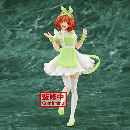 YOTSUBA NAKANO Kyunties FIGURE von Banpresto - Japanische Sammelfigur - Aufstellfigur aus 'The Quintessential Quintuplets', detailreich und ideal für Sammler und Fans der Anime-Serie.