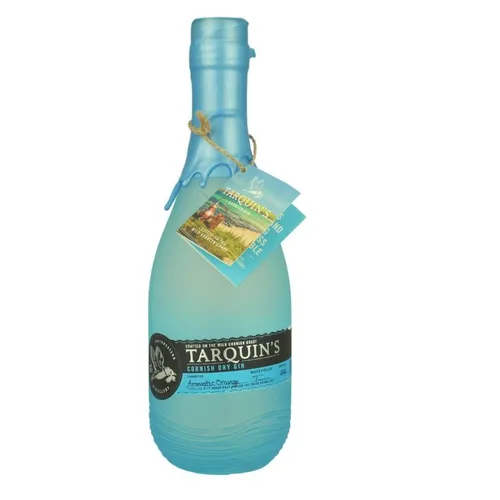 Tarquin's Cornish Dry Gin 0.7l – Handcrafted in Cornwall - Premium Gin aus Cornwall, hergestellt in kleinen Chargen mit Wacholder, Veilchen und Orangenschalen für ein einzigartig frisches Aroma. Ideal für Gin-Liebhaber!