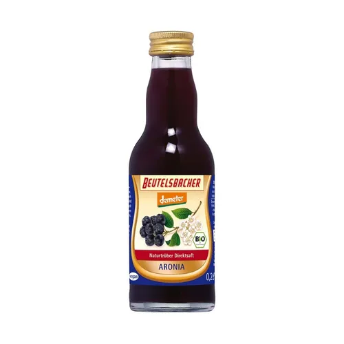 Aroniasaft demeter 0,2l inkl. 15 Cent Pfand | BEUTELSBACHER