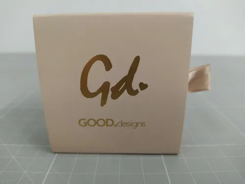 Good.Designs Ohrringe Kreis Rose Gold Farbe