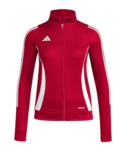 adidas Damen Trainingsjacke Tiro 24 Track Jacket W in rot von adidas