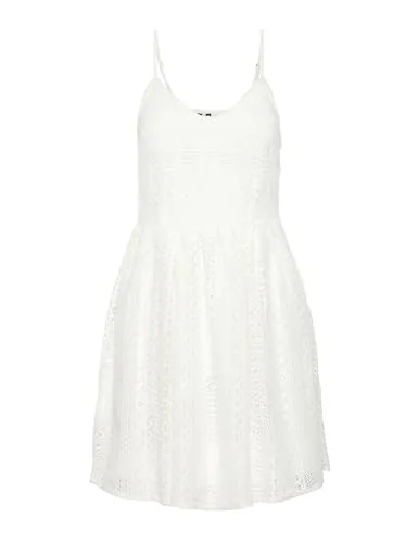 Vero Moda Sommerkleid Honey mit Spitze in weiß von VERO MODA