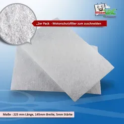 MisterVac Staubsaugerfilter Universal Motorschutzfilter Ersatzfilter kompatibel mit Dirt Devil M2831 CENTEC