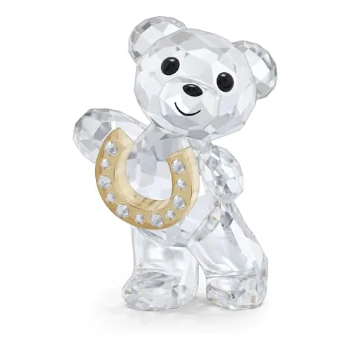 Swarovski Kris Bär Glücksbringendes Hufeisen