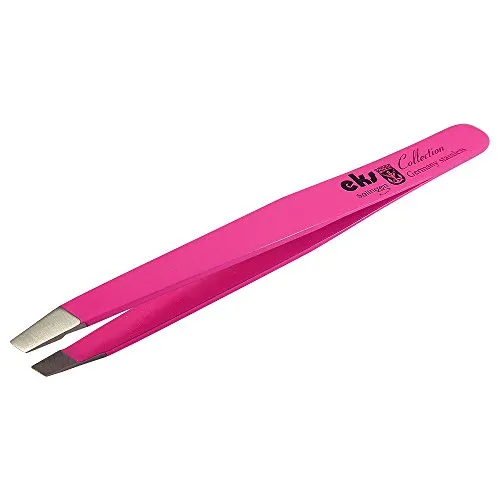 EKS Pinzette Slant 10 cm neon pink