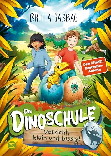 Die Dinoschule - Vorsicht, klein und bissig! (Band 7): Dinoabenteuer für Jungen und Mädchen ab 5 Jahren | Freundschaft, Mut und Dinos als Gefährten | Geheimnisvolle Insel