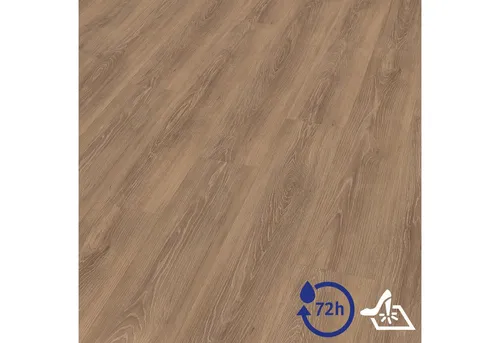 Vinylboden Capri Eiche braun Landhausdiele - Vinylboden in Landhausdielen-Optik, 1292 x 193 x 7,5 mm, robust und pflegeleicht – ideal für jeden Wohnraum.