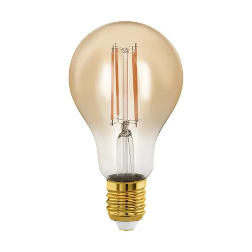 Eglo LED Filament A75 Birne 4W = 28W E27 Gold 300lm extra warmweiß 1700K DIMMBAR