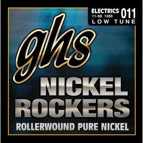 GHS Nickel Rockers Electric Guitar String Set, .011-.058 | Neu