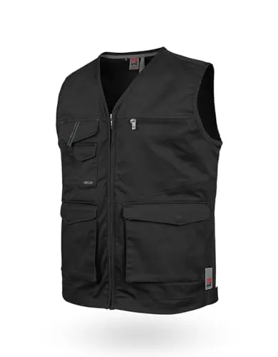 Produktbild WÜRTH MODYF Arbeitsweste Stretch X – Herren Arbeitsweste 5XL in Schwarz