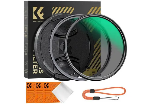K&F Concept 49mm Nano X-Serie Filterset mit Polfilter - Sonstiges Objektivzubehör - Professionelles Filterset mit UV- und Polfilter für verbesserte Bildqualität und optimalen Objektivschutz.