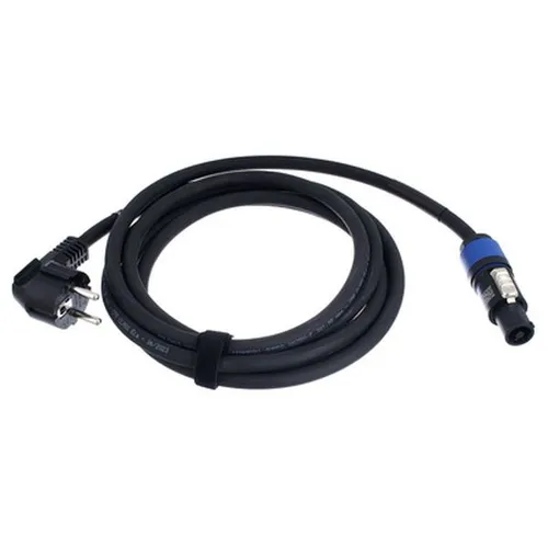 Cordial Power Twist Cable 3m Angled - Sonstige Kabel & Adapter - Robustes 3m Kabel mit Neutrik powerCON Stecker, ideal für professionelle Anwendungen und belastbar bis 16 A.