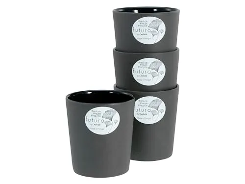 Produktbild Creatable Kaffeebecherset Futuro, Schwarz, 4-teilig