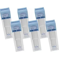 Neu: 6 x Wasserfilter HW-004 für Jura white + 10 Reinigungstabs