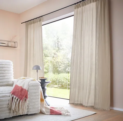 LeGer Home by Lena Gercke Gardine Hevin in grau von LeGer Home by Lena Gercke