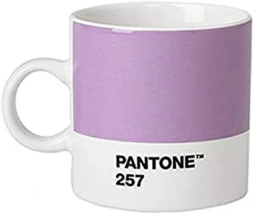 Pantone Espressotasse, Porzellan, Light Purple 257, 6.1 x 6.1 x 8.2 cm